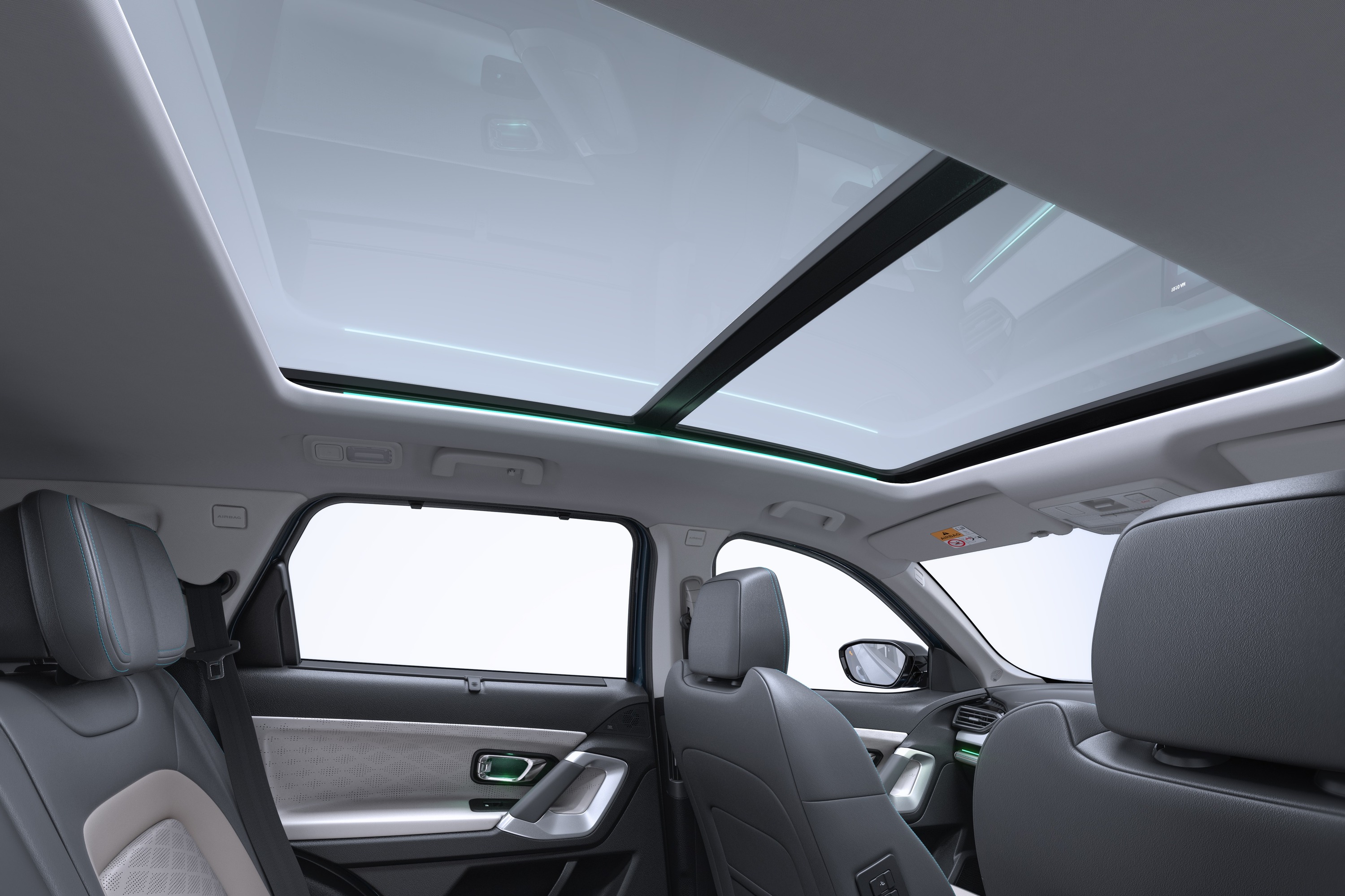 Tata Harrier EV panoramic sunroof